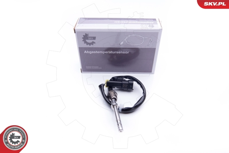 Sensor, exhaust gas temperature